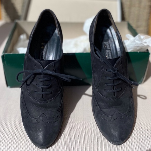 PAUL GREEN Black Nubuck Booties - Picture 3 of 12